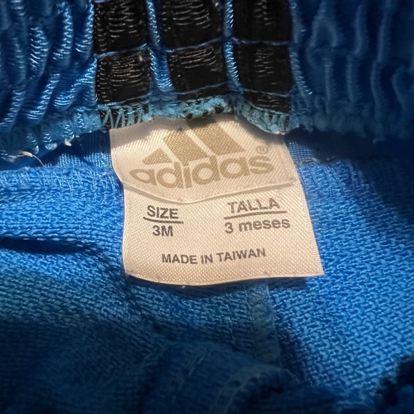 Adidas Muscle Shirt & Shorts Set Baby 3months Basketball - Picture 7 of 7